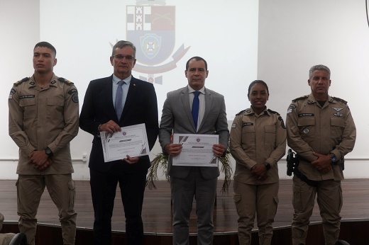 MPBA ministra palestra sobre atuação em grandes eventos na Academia de Polícia Militar da Bahia