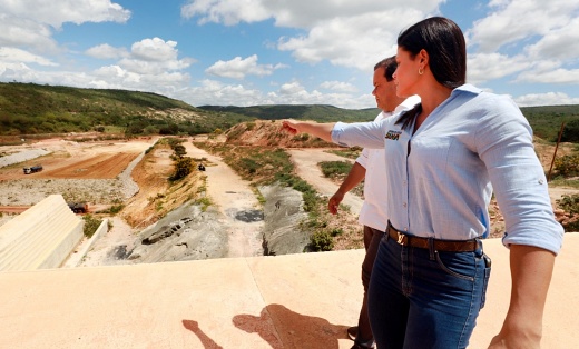 Com obra da Barragem de Baraúnas na reta final, Governo do Estado reforça segurança hídrica na Chapada Diamantina