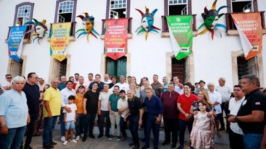 Em Rio de Contas, Governo do Estado garante Carnaval 2025 no interior com segurança e infraestrutura