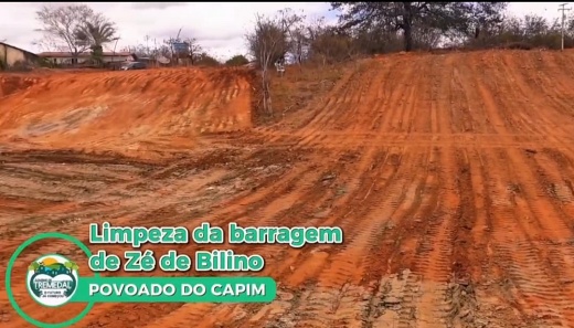 Prefeitura de Tremedal realiza limpeza da Barragem de Zé de Bilino