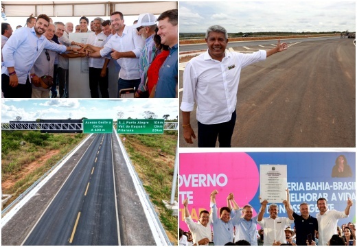 Pavimentação da BR-135 impulsiona mobilidade e economia em Cocos, Oeste da Bahia