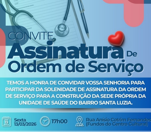 Nova UBS do bairro Santa Luzia terá investimento de R$ 1,3 milhão em Guanambi