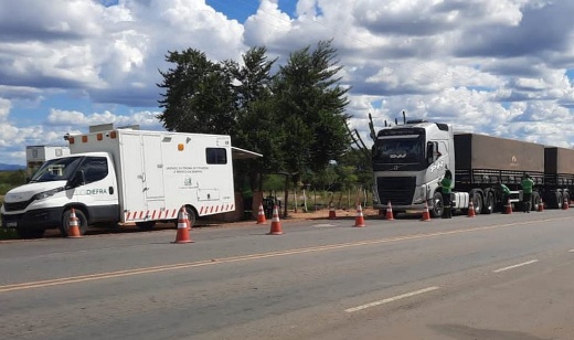 Balanças de pesagem móveis iniciam as operações em 10 municípios nesta quinta-feira (15)