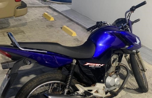 Caturama: Polícia Militar apreende moto com sinais de adulteração