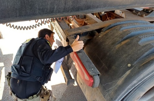 PRF conclui Operação Peso Legal II com mais de 2 mil veículos fiscalizados e 720 toneladas de excesso de carga identificadas